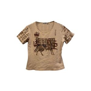 Moschino Jeans Script T-Shirt